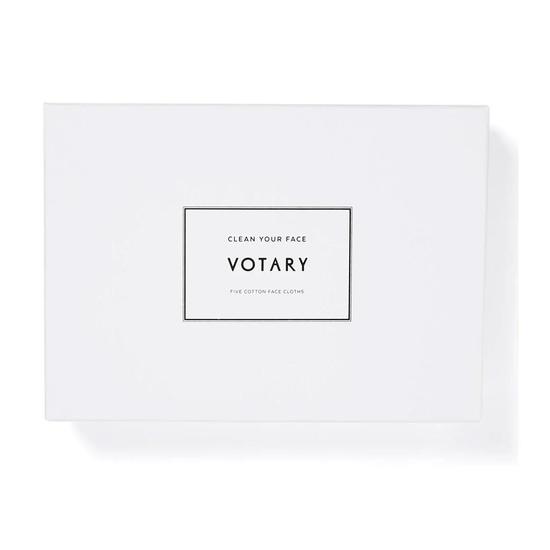 Votary Cotton Face Cloths Pack Of 5