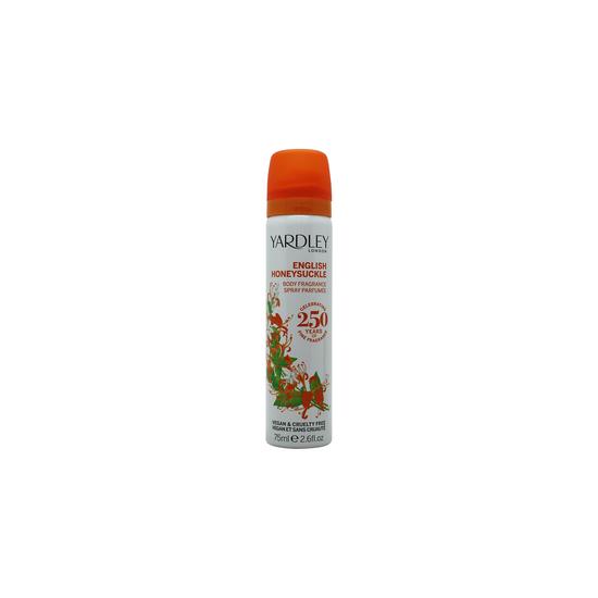 Yardley English Honeysuckle Deodorant Spray 75ml
