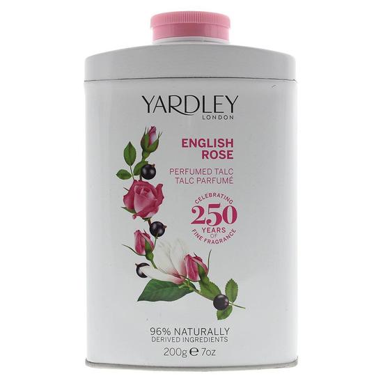 Yardley English Rose Perfumed Talc For Her Body Care Women 200 g