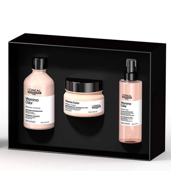 L'Oréal Professionnel Serie Expert Vitamino Color Trio Shampoo + Mask + 10 in 1 Treatment