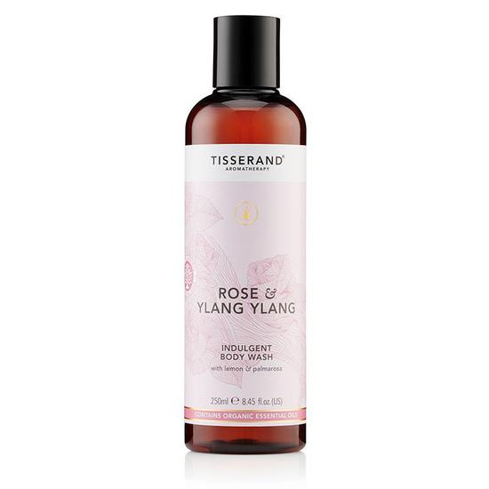 Tisserand Aromatherapy Rose & Ylang Ylang Indulgent Body Wash 8 oz