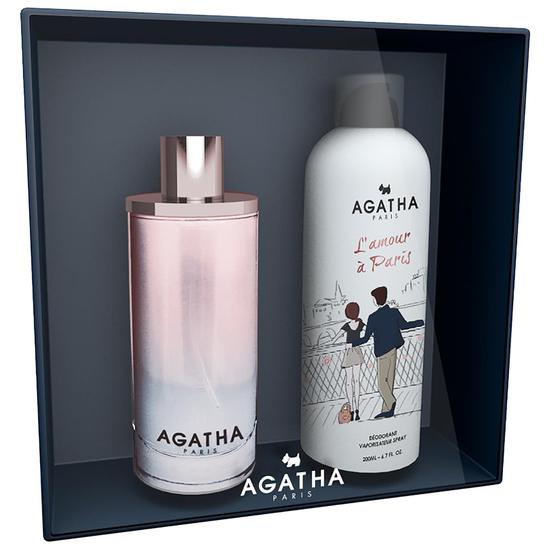 Agatha L'amour A Paris Eau De Parfum Spray Gift Set 100ml