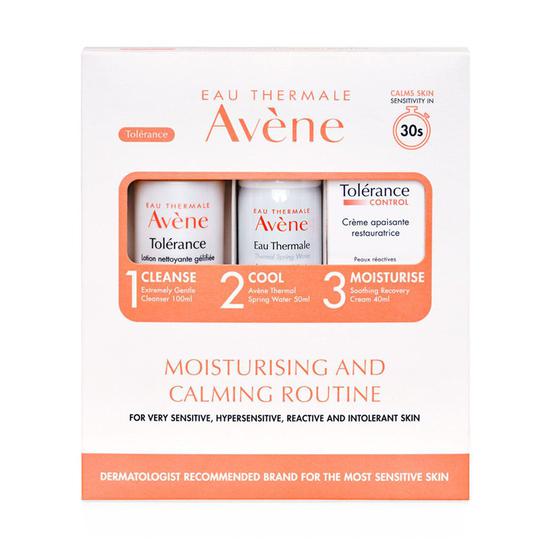 Avène Tolerance Moisturising & Calming 3-Step Routine Kit For Very Sensitive Skin