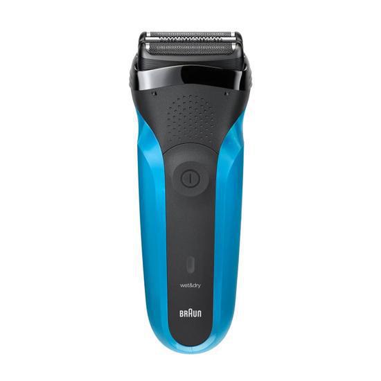 Braun Series 3 310s Wet & Dry Shaver With 3 Flexible Blades Black / Blue