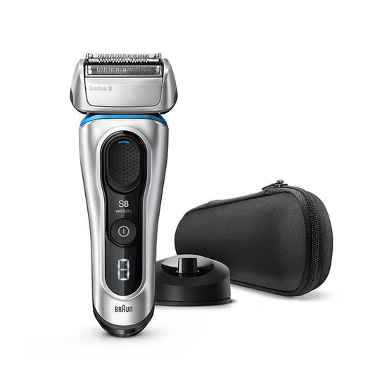 Braun Series 8 8390cc Wet & Dry Electric Shaver Silver (Imperfect Box)