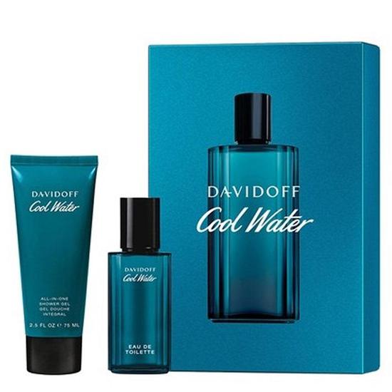 Davidoff Cool Water Man Gift Set 40ml EDT + 75ml Shower Gel