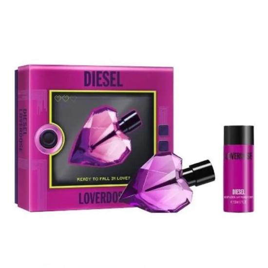 Diesel Loverdose Gift Set Eau De Parfum 30ml + Body Lotion 50ml