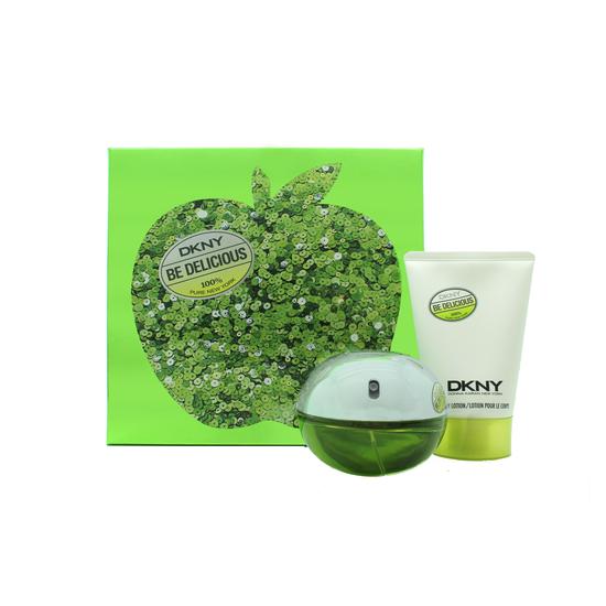 DKNY Be Delicious Gift Set 100ml Eau De Parfum + 30ml Eau De Parfum
