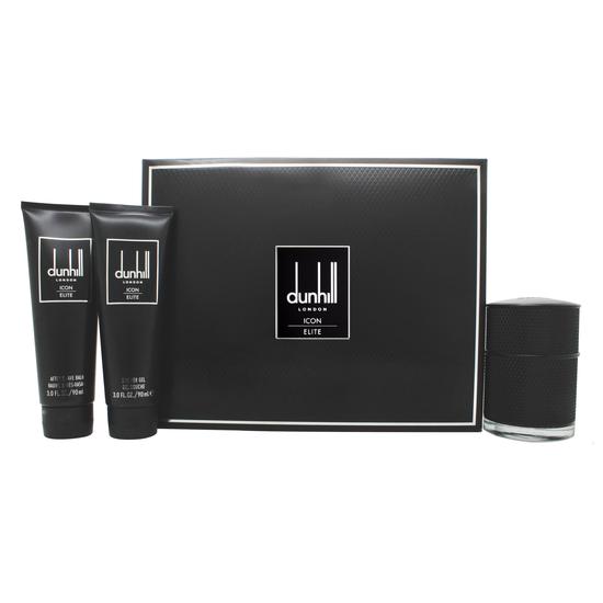 Dunhill London Icon Elite Gift Set 50ml Eau De Parfum + 90ml Shower Gel