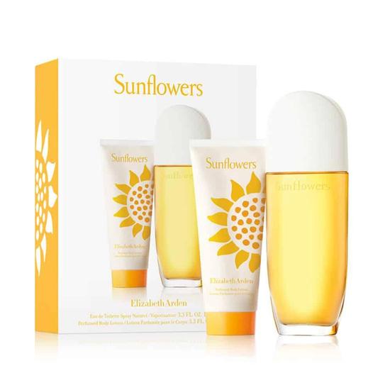 Elizabeth Arden Sunflowers Eau De Toilette Gift Set 100ml