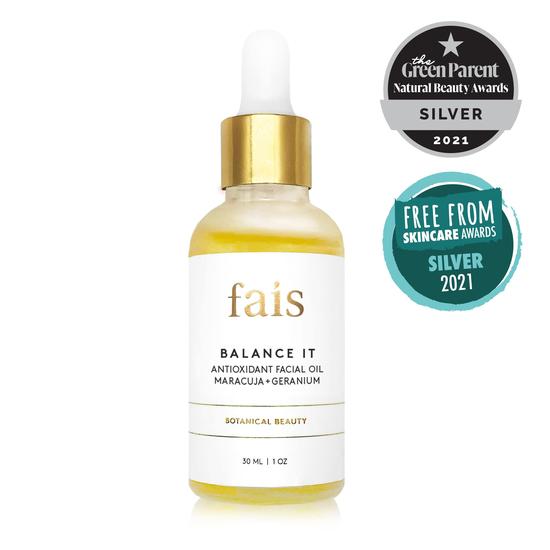 Fais Balance It Antioxidant Facial Oil Maracuja + Geranium 30ml pipette