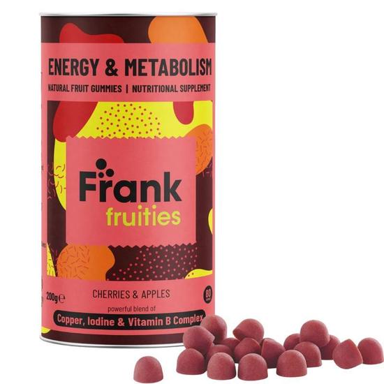 Frank Fruities Energy & Metabolism Gummies 80 Gummies