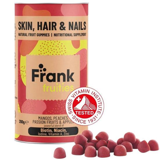 Frank Fruities Skin Hair & Nails Gummies 80 Gummies