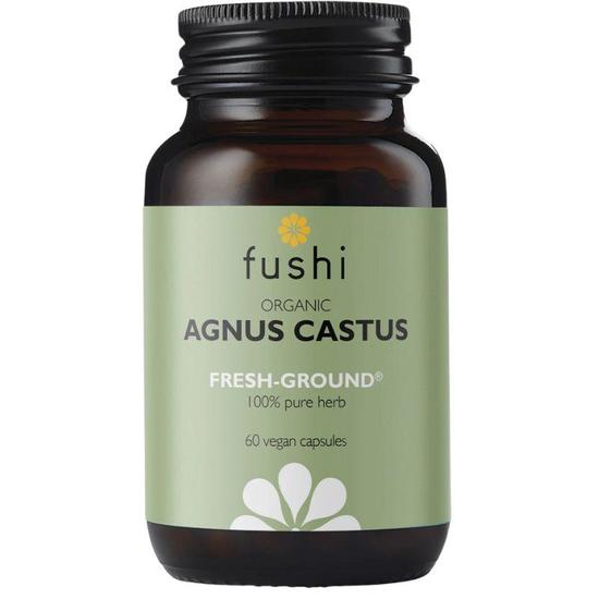 Fushi Organic Chaste Tree Agnus Castus Veg Capsules 60 Capsules