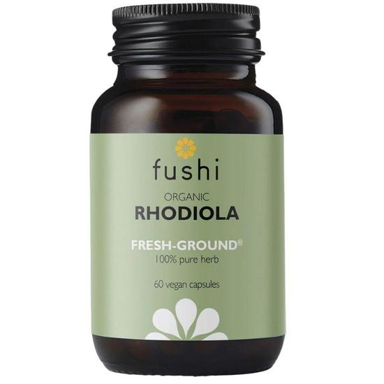 Fushi Organic Rhodiola Rosea Veg Capsules 60 Capsules