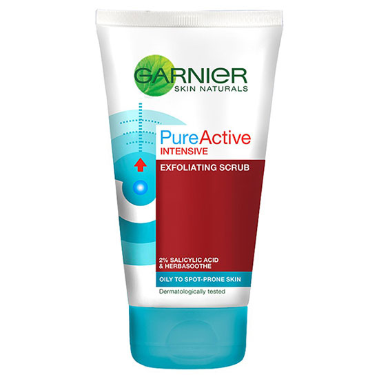 Garnier Pure Active Intensive Blackhead Exfoliating Face Scrub