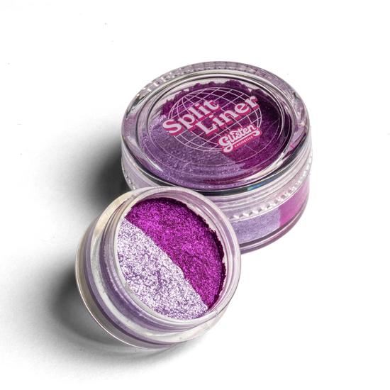 Glisten Cosmetics Tanzanite Purple Metallic Split Liner Eyeliner Small - 3g