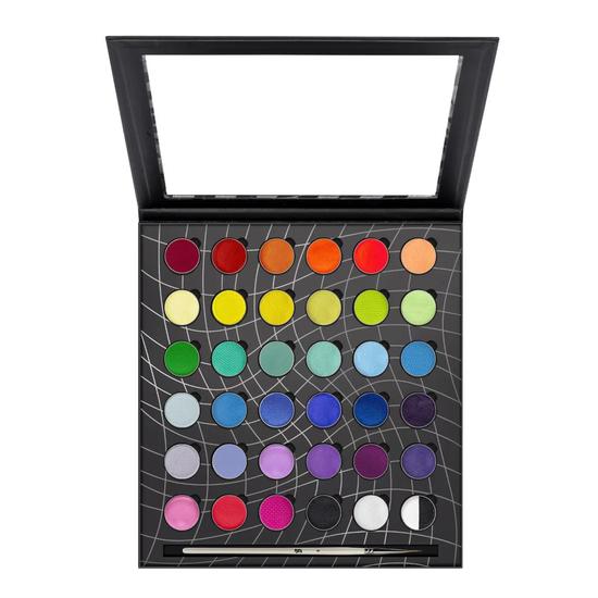 Glisten Cosmetics Ultimate Rainbow 36 Pan Palette