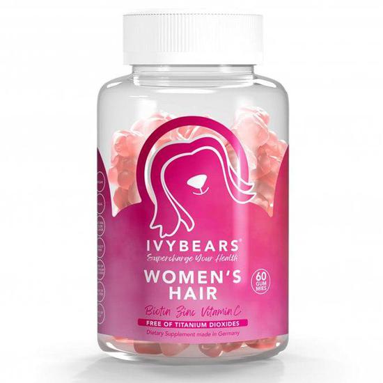 IvyBears Women's Hair Vitamins 60 Gummies (1 month)