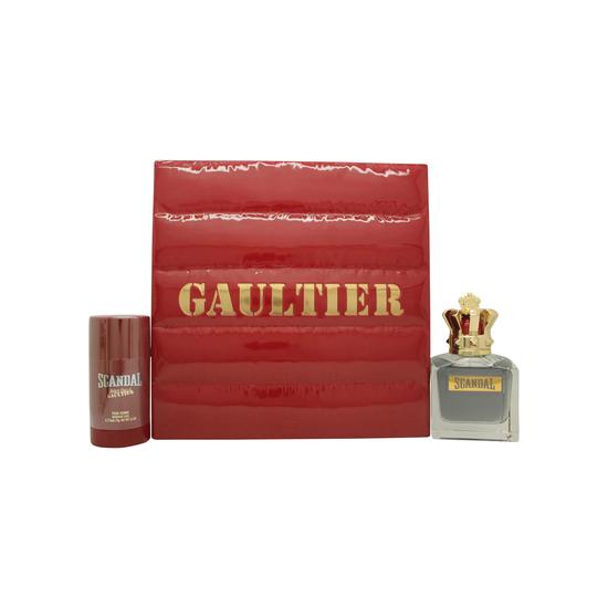 Jean Paul Gaultier Scandal Pour Homme Gift Set 100ml Eau De Toilette + 75g Deodorant Stick