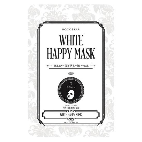 KOCOSTAR White Happy Mask Pack Of 5