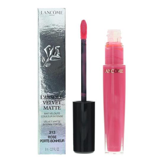 Lancôme L'absolu Velvet Matte 313 Rose Porte-Bonheur Liquid Lipstick 8ml