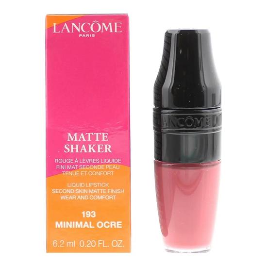 Lancôme Matte Shaker Liquid Lipstick 193 Minimal Ocre