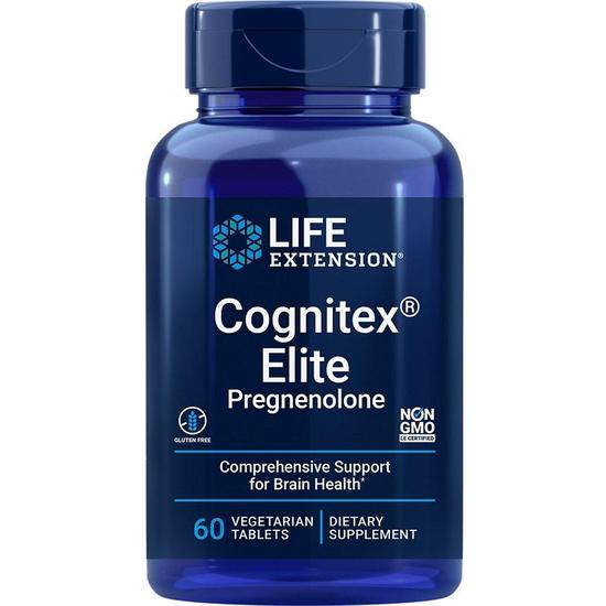 Life Extension Cognitex Elite Pregnenolone Tablets 60 Tablets