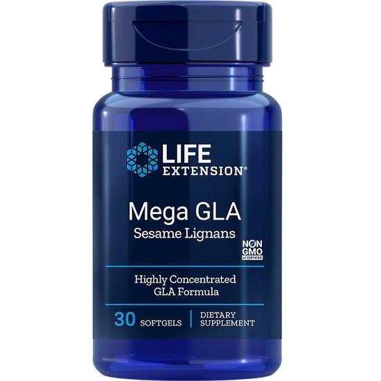 Life Extension Mega GLA With Sesame Lignans Softgels 30 Softgels