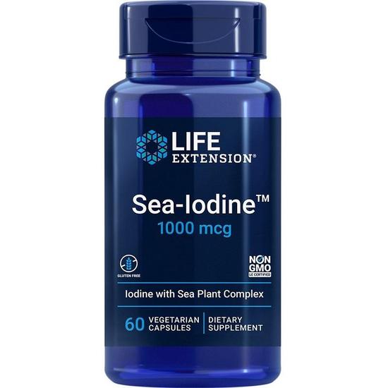 Life Extension Sea Iodine 1000mcg Vegicaps 60 Vegicaps