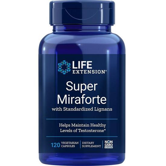 Life Extension Super Miraforte With Standardised Lignans Vegicaps 120 Vegicaps