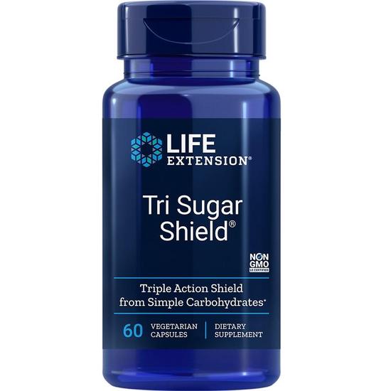 Life Extension Tri Sugar Shield Vegicaps 60 Vegicaps