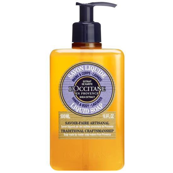 L'Occitane Shea Lavender Hands & Body Liquid Soap 500ml