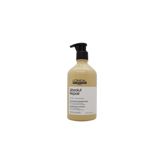 L'Oréal Professionnel Serie Expert Absolut Repair Gold Quinoa & Protein Shampoo 500ml