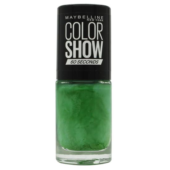 Maybelline Colour Show Nail Polish Faux Green