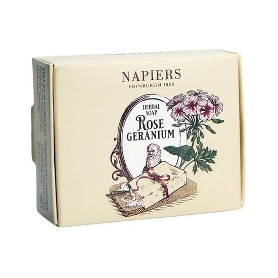 Napiers the Herbalists Napiers Rose Geranium Soap Bar 90g