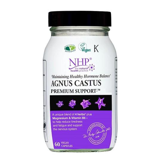Natural Health Practice NHP Premium Agnus Castus Support Capsules 60 Capsules