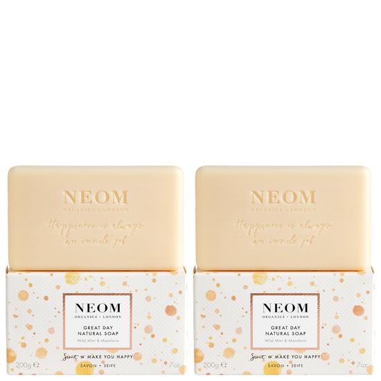 Neom Organics Scent To Make You Happy Great Day Natural Soap 200g