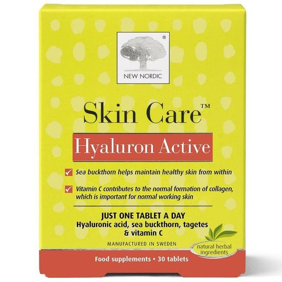 New Nordic Skin Care Hyaluron Active Tablets 30 Tablets