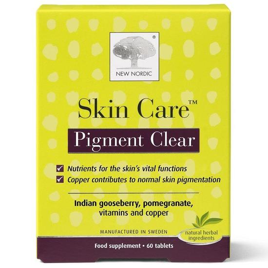 New Nordic Skin Care Pigment Clear Tablets 60 Tablets