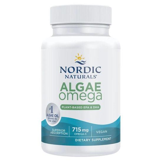 Nordic Naturals Algae Omega 715mg Softgels 60 Softgels