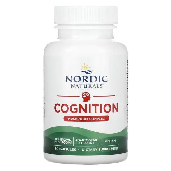 Nordic Naturals Cognition Mushroom Complex Capsules 60 Capsules