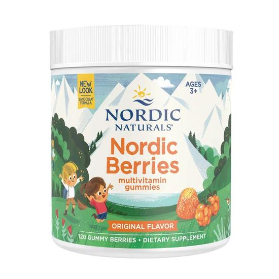 Nordic Naturals Nordic Berries Multivitamin Original Flavour Gummies 120 Gummies