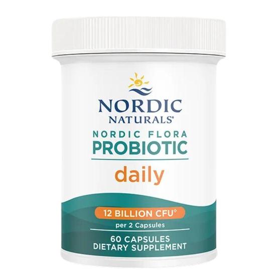 Nordic Naturals Nordic Flora Probiotic Daily Capsules 60 Capsules