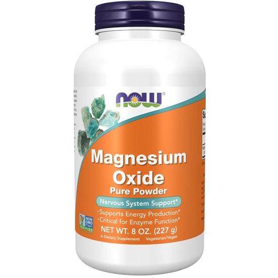 NOW Foods Magnesium Oxide Pure Powder 227g