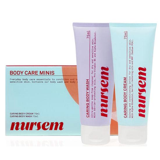 Nursem Body Care Minis Set 1 Mini Caring Body Wash & 1 Mini Caring Body Cream