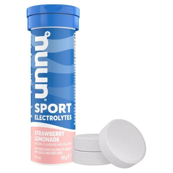 Nuun Hydration Nuun Sports Electrolytes Strawberry Lemonade Effervescent Tablets 10 Tablets