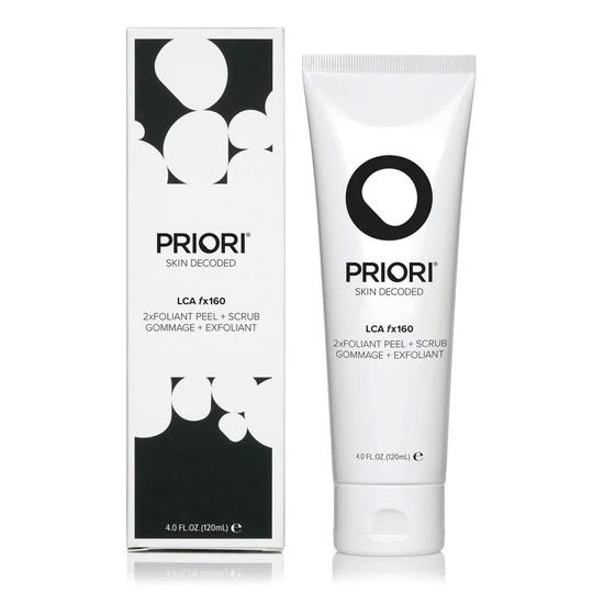 Priori LCA 2xFoliant Peel + Scrub For Face & Body