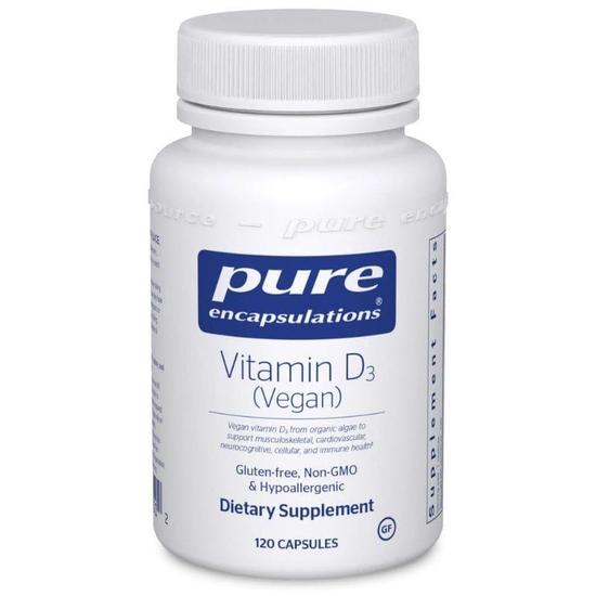Pure Encapsulations Vitamin D3 2000iu Capsules 120 Capsules