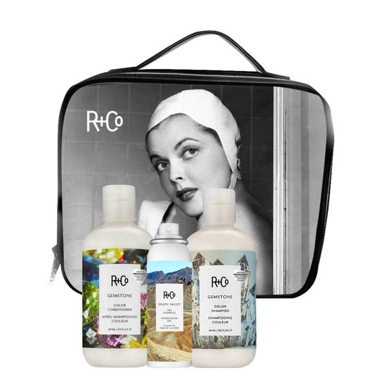 R+Co Gemstone Holiday Set Gemstone Shampoo + Gemstone Conditioner + Death Valley Dry Shampoo